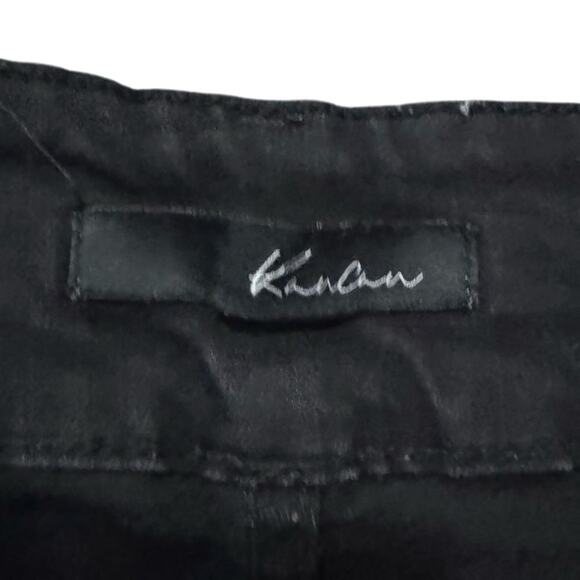 Kancan Black High Rise Distressed Stretch Skinny Jeans Women's Size 27 - Picture 3 of 8